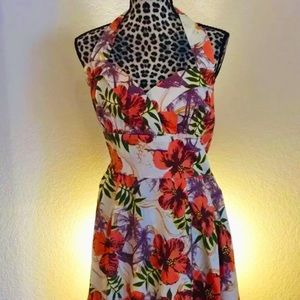 Hell Bunny Vixon Tiki Retro Halter Dress 4XL